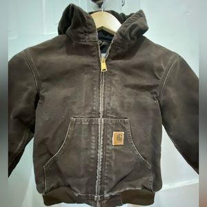 Carhartt insulated jacket with hood